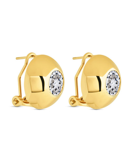 Zora CZ Dome Studs