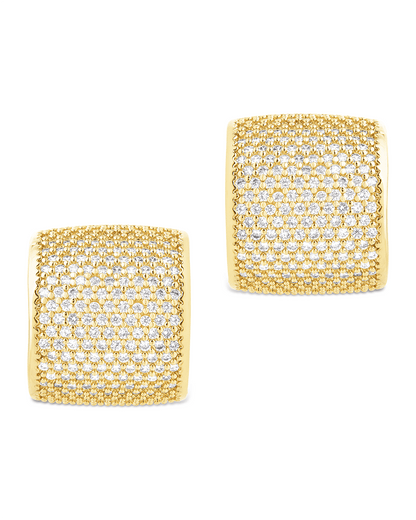 Simone CZ Stud Earrings