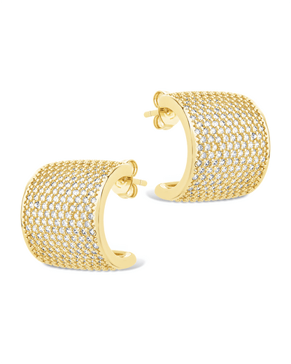 Simone CZ Stud Earrings