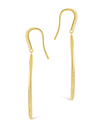 Muriel CZ O Drop Earrings