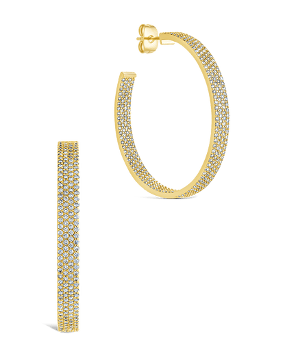 Velma CZ Statement Hoops