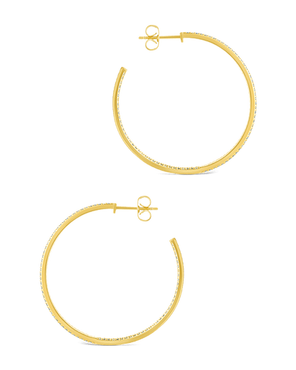 Velma CZ Statement Hoops