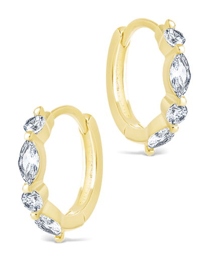 Sterling Silver Kensington Micro Hoops