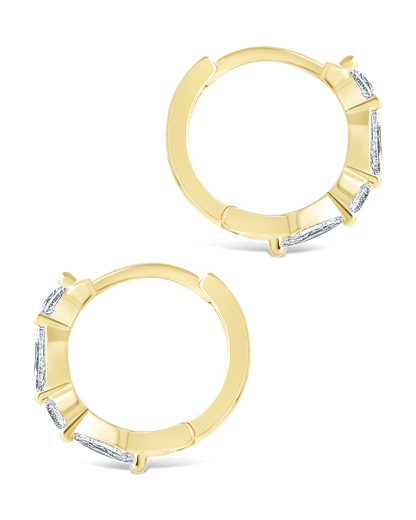 Sterling Silver Kensington Micro Hoops