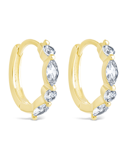Sterling Silver Kensington Micro Hoops