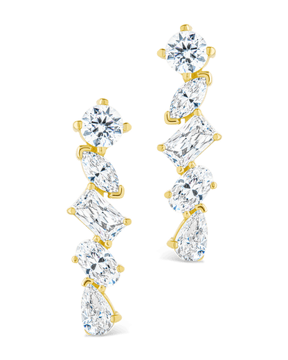 Sterling Silver Blythlyn CZ Studs