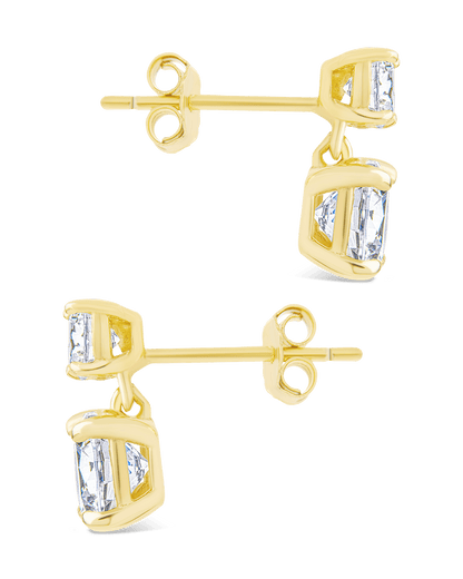 Sterling Silver Galatea Brilliant Cut CZ Studs