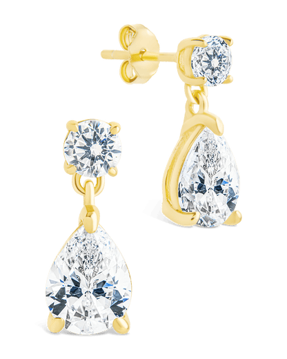 Sterling Silver Imogen CZ Studs