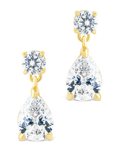Sterling Silver Imogen CZ Studs