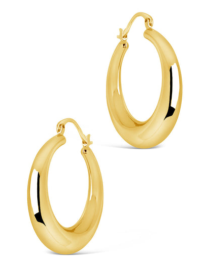 Kali Tube Hoop Earrings