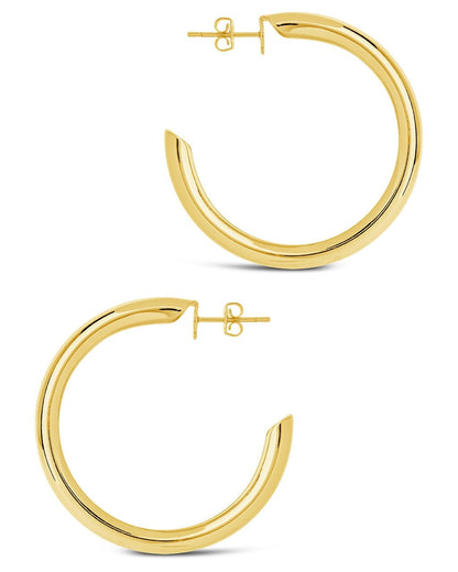 Liviana Polished Statement Hoop Earrings
