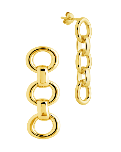 Frankie Chain Link Drop Earrings