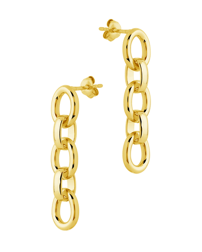 Frankie Chain Link Drop Earrings