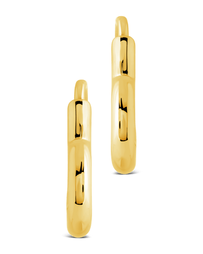 Elle Heart Micro Hoop Earrings