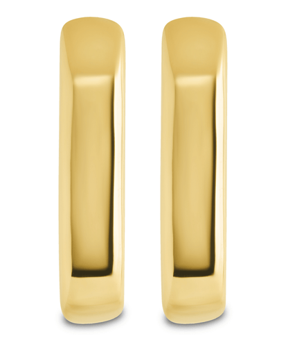 Annika Polished Micro Hoop Earrings