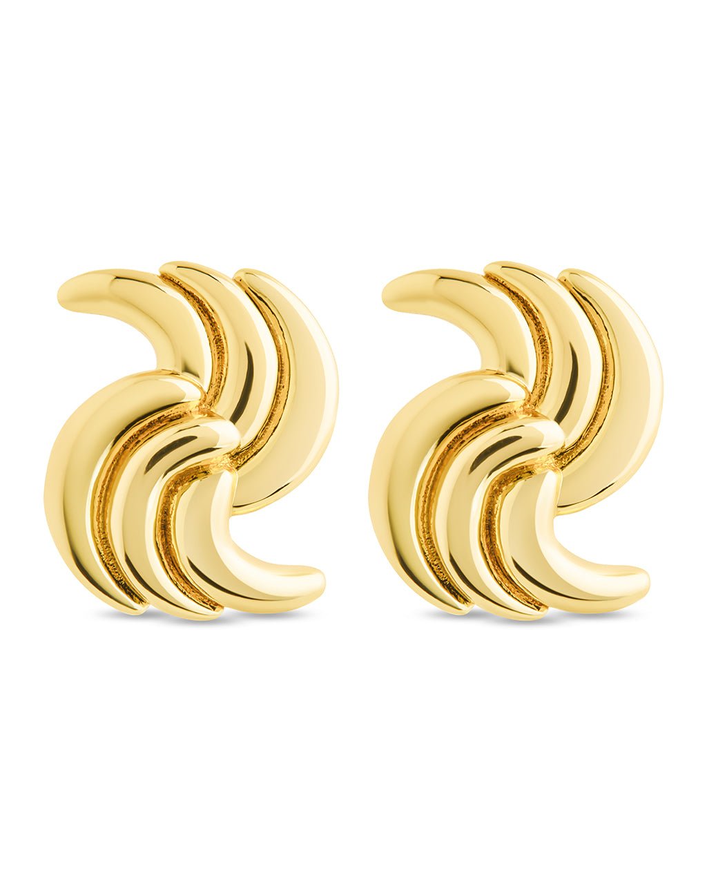 Leni Twist Statement Studs