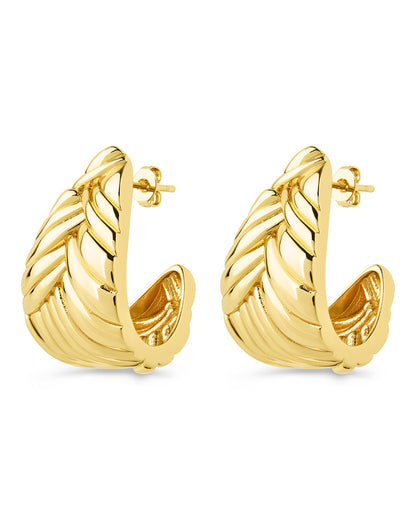 Ellis Braided Hoops