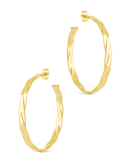 Temperance Braided Hoops