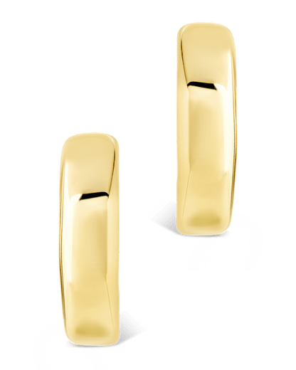 Sterling Silver Marisa Polished Stud Earrings