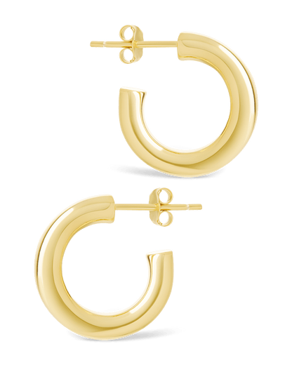 Sterling Silver Marisa Polished Stud Earrings