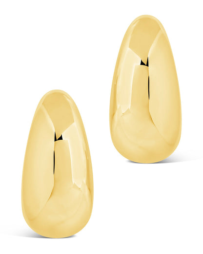 Eclipse Polished Hoop Earrings