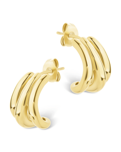 Triple Row Beatrix Statement Hoop