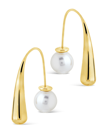Heidi Pearl Threader Earrings
