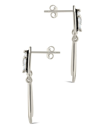 Nyx CZ & Enamel Dangle Earrings