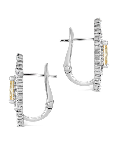 Nina Elongated CZ Stud Earrings