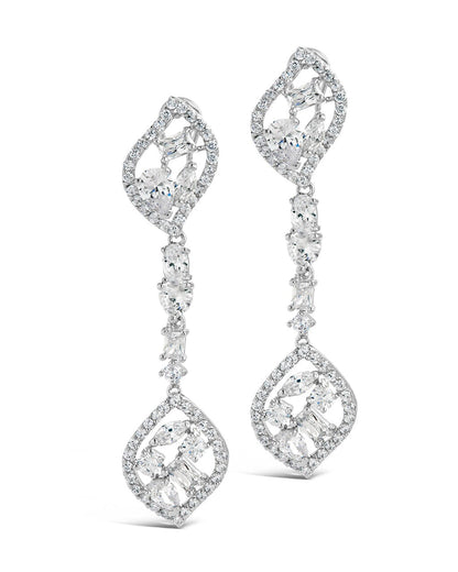 Mariah CZ Drop Earrings