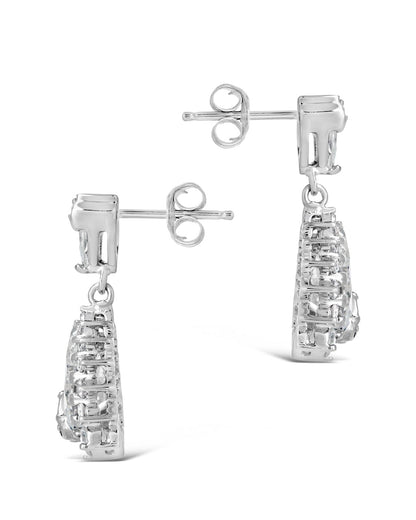 Sienna CZ Statement Stud Earrings