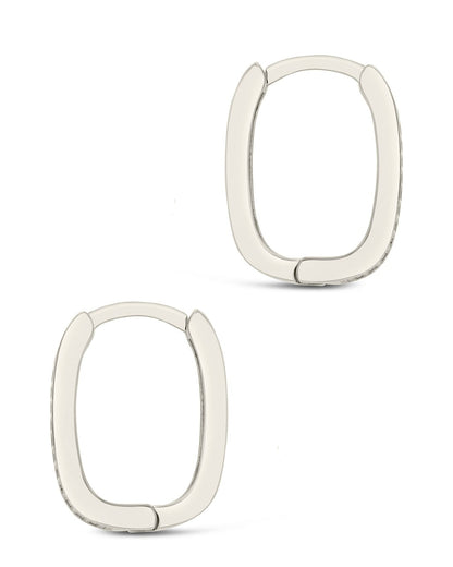 Renee CZ Huggie Hoop Earrings