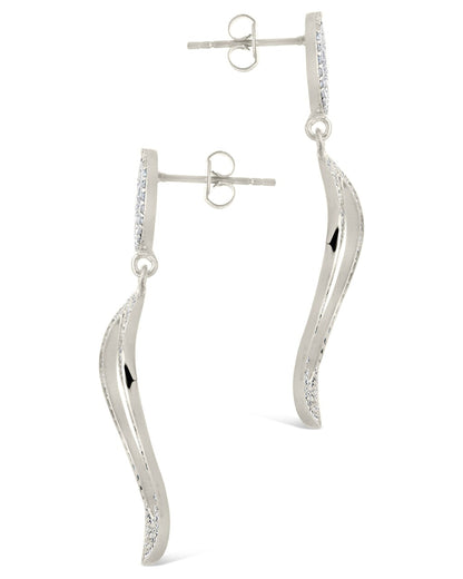 Juniper CZ Statement Drop Earrings