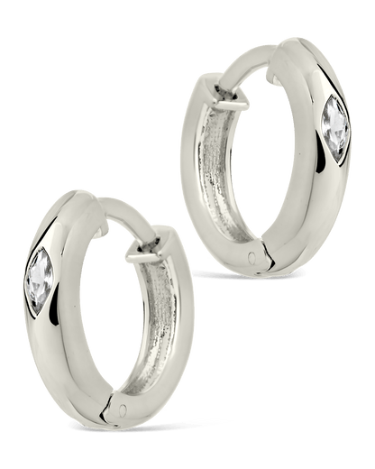 Rayne CZ Hoops