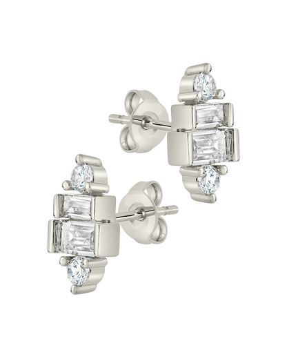 Teared CZ Liora Studs