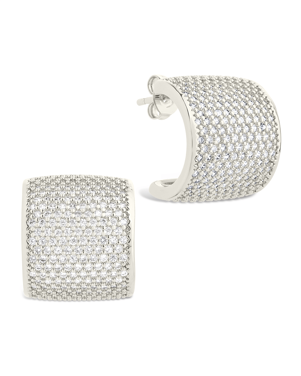 Simone CZ Stud Earrings