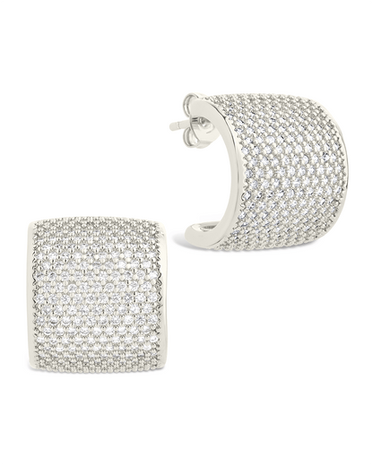 Simone CZ Stud Earrings