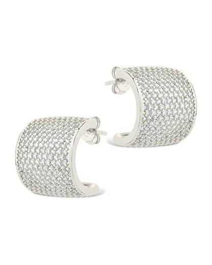 Simone CZ Stud Earrings