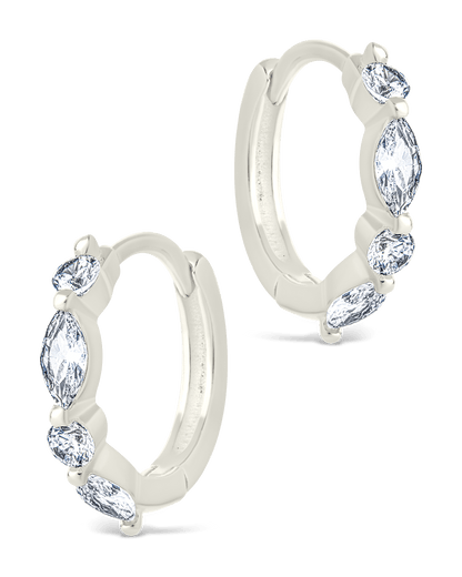 Sterling Silver Kensington Micro Hoops