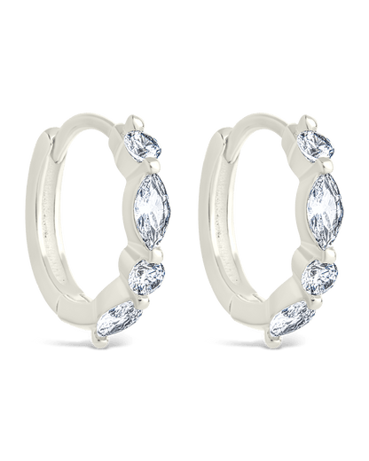 Sterling Silver Kensington Micro Hoops