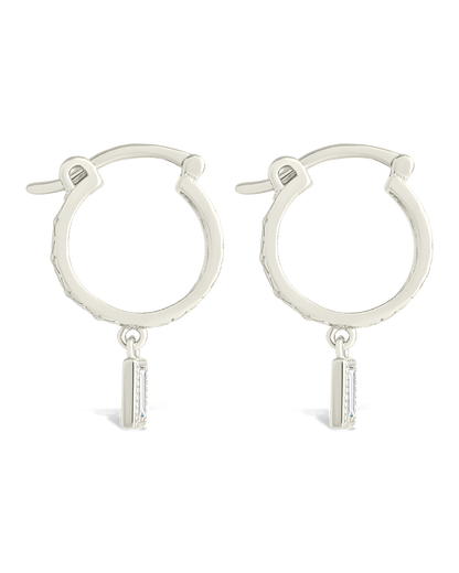 Sterling Silver Oaklyn Micro Hoops