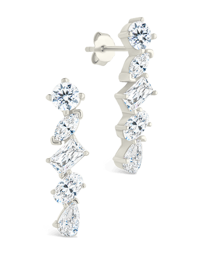 Sterling Silver Blythlyn CZ Studs