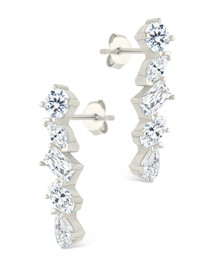 Sterling Silver Blythlyn CZ Studs