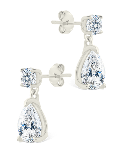 Sterling Silver Imogen CZ Studs