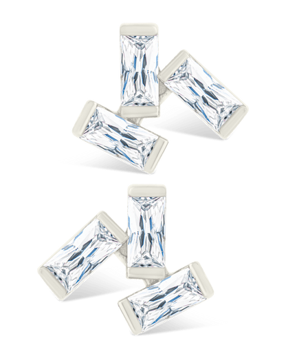 Sterling Silver Macy CZ Studs