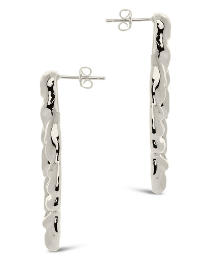 Tali Molten Metal Chunky Drop Earrings