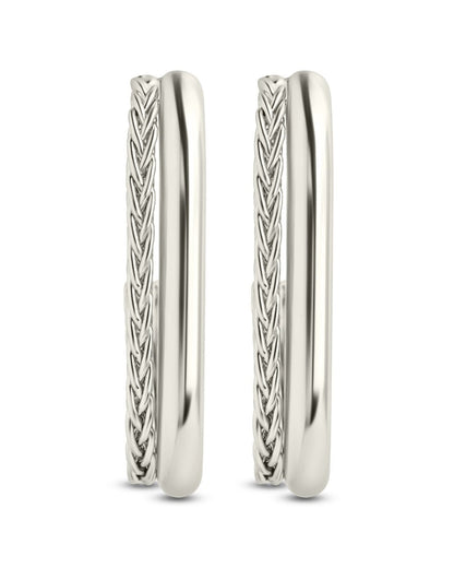 Callista Braided Suspender Earrings