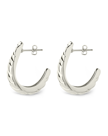 Ellis Braided Hoops