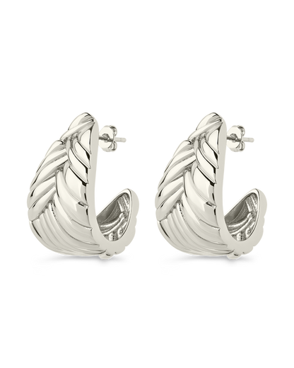 Ellis Braided Hoops