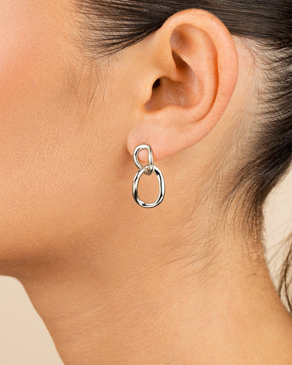Cruz Double Link Drop Studs